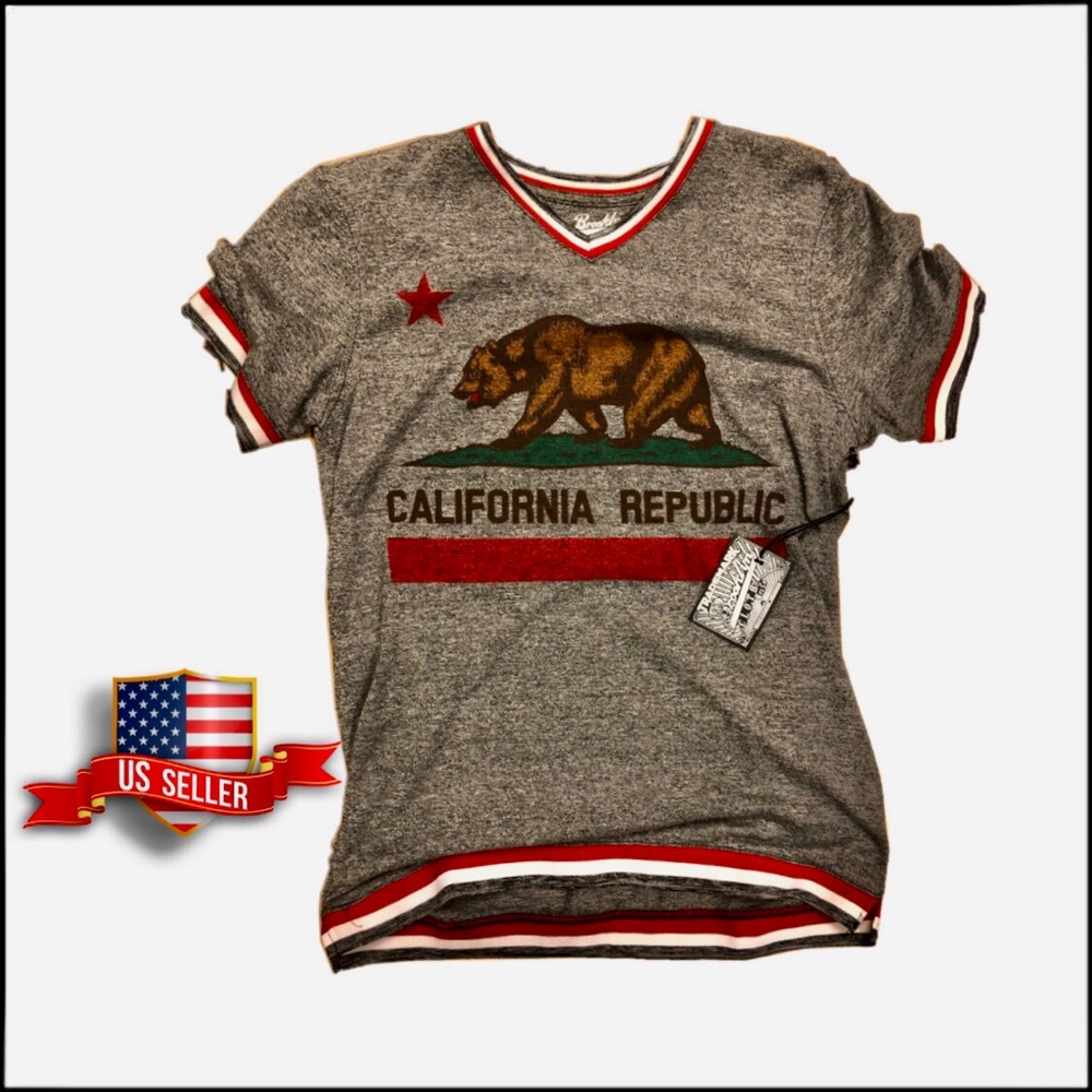 Men’s California Republic Tee With Tags